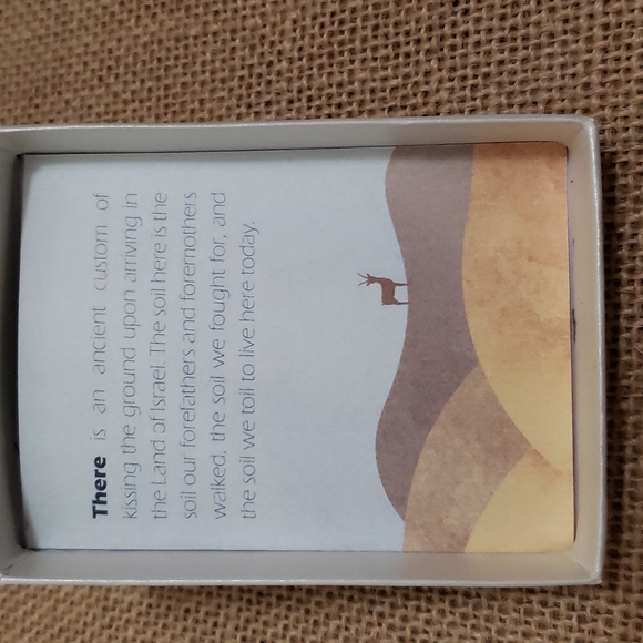 Israeli soil necklace 925 silver. NWT - Picture 5 of 7